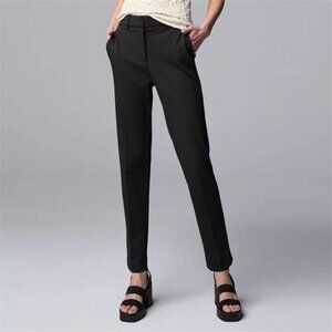 Simply Vera Vera Wang Black Pants